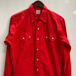 【曜日割引対象外】 ラングラー Wrangler 60's WESTERN SHIRT 長袖シャツ レッド 15-33サイズ 201MT-4376 VB