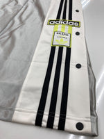 アディダス adidas Adilenium Adibreak アディレニウム アディブレイク オーバーシルエット パンツ 銀 ロゴ jm92731l8006 ボトムスその他 シルバー Mサイズ 104MB-309