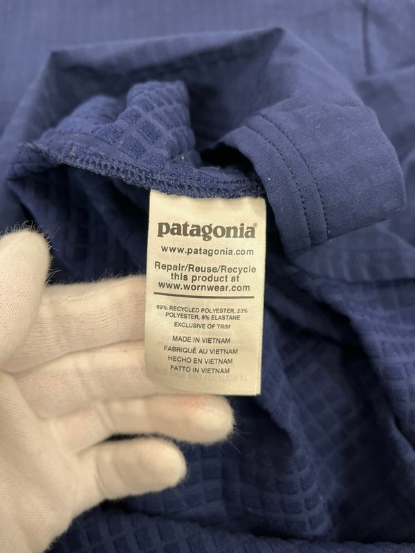 パタゴニア PATAGONIA 2020年製 R1 TechFace R1テックフェイスプルオーバー 紺 83605 XXL ジャケット ネイビー 101MT-5153