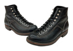 ロンウルフ LONE WOLF CARPENTER BOOTS カーペンター ブーツ ワーク 編み上げ ハイカット シューズ 黒 F01615 メンズ靴 ブーツ ワーク ブラック UK 7 104S-940