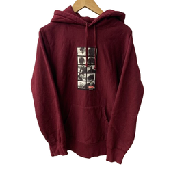 シュプリーム SUPREME 16AW Sumo Hooded パーカ ワインレッド Mサイズ 201MT-4309