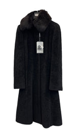 マックスマーラ Max Mara アルパカウールコート スーリベルテッドコート 黒 60161979 コート ブラック 42 101LT-192