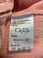 ムータマリン muta MARINE モールスムースニット ジップパーカー MMTK-443384 4(S) パーカ ピンク 601MT-13