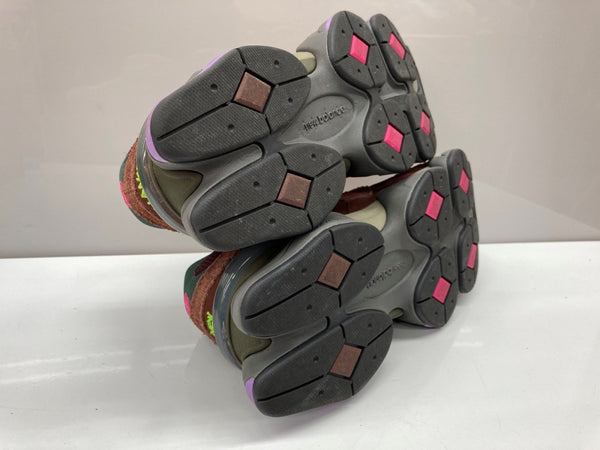 ニューバランス new balance 22年製 U9060 BUR BURGANDY ABZORB ソール  スエード ランニング ローカット シューズ 茶 U9060BUR メンズ靴 スニーカー ブラウン 28cm 104S-961