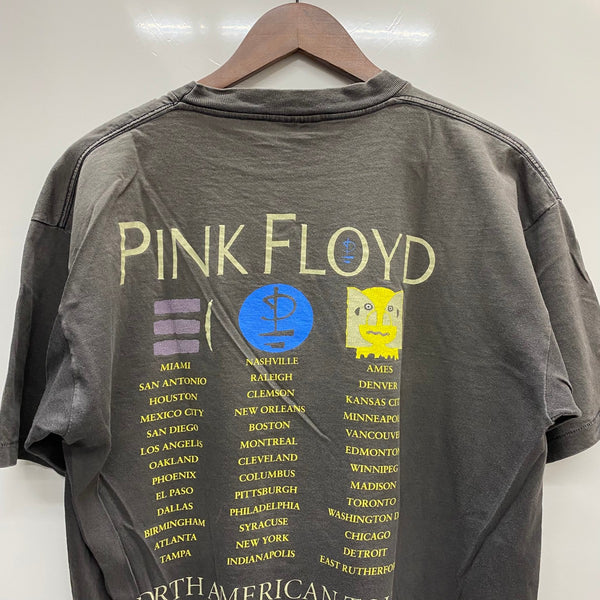 【曜日割引対象外】 ヴィンテージ vintage 90's PINK FLOYD NORTH AMERICA TOUR 1995 USA製 Tシャツ ブラック XLサイズ 201MT-4552 VB