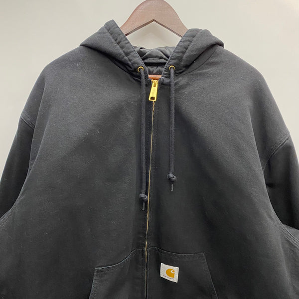 【曜日割引対象外】 カーハート Carhartt WIP DUCK ACTIVE JACKET ジャケット ブラック XXLサイズ 201MT-3847 VB