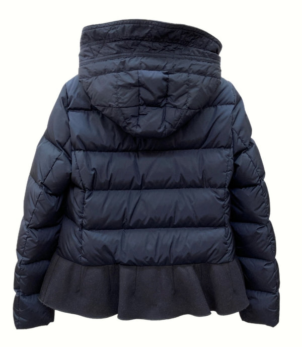 モンクレール MONCLER NESEA GIUBBOTTO ネセア ダウンジャケット ロゴワッペン NAVY 紺 C20934588085 54155 ジャケット ロゴ ネイビー SIZE00 104LT-32