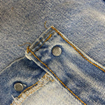 【曜日割引対象外】 リーバイス Levi's 70's 80's 501 66後期 ボタン裏6 W34 デニム ブルー 201MB-1119 VB