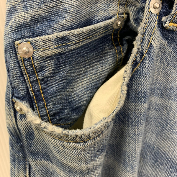 ロンハーマン Ron Herman ストレートパンツ 3620600010 デニム ブルー 29サイズ 201MB-1069