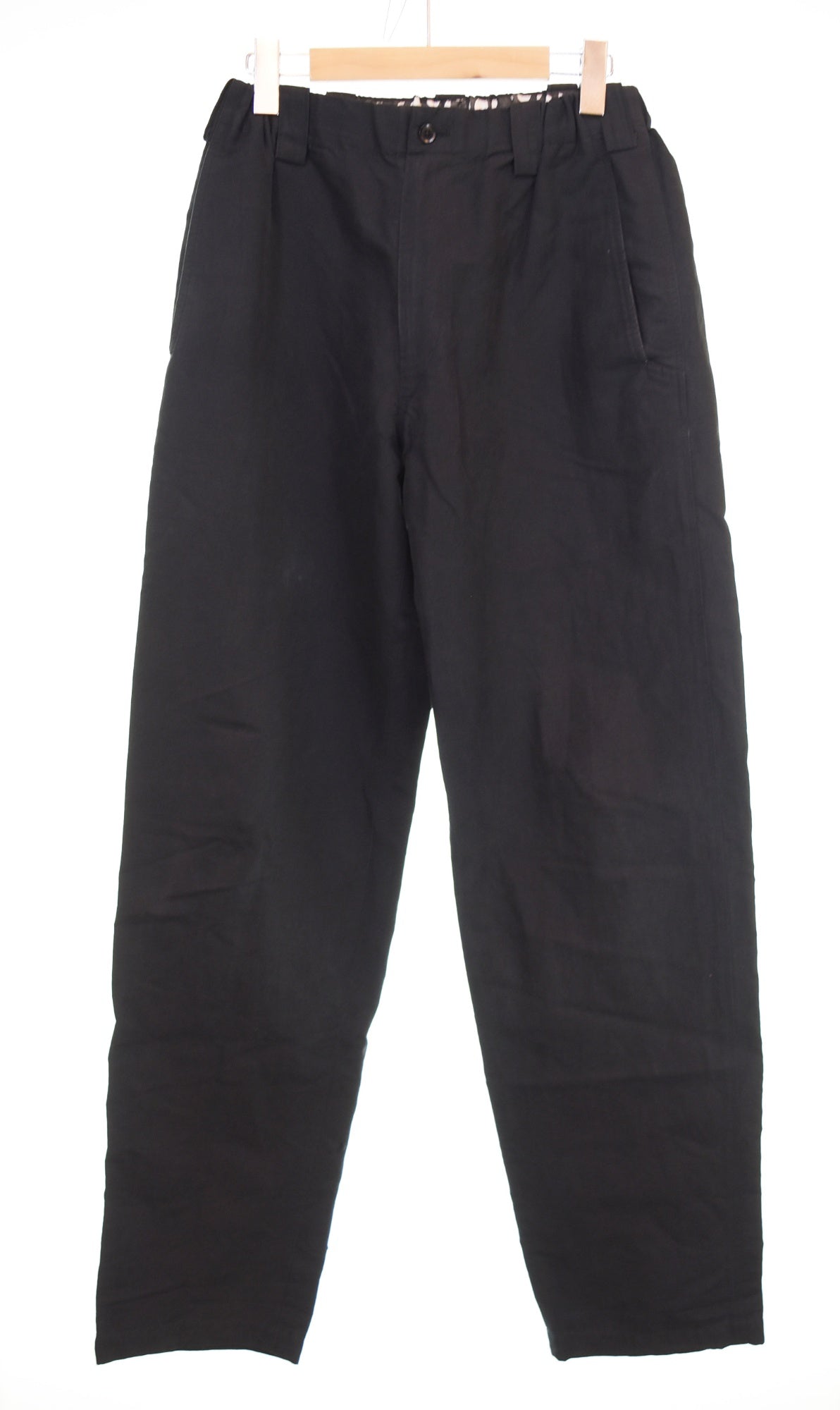 ヨウジヤマモト Yohji Yamamoto ワイズ Y's 綿麻ワイドパンツ 2 MM-P50