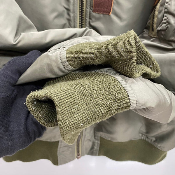 【曜日割引対象外】 ワイパー WAIPER B-15D FLIGHT JACKET 19WP36 ジャケット カーキ 46サイズ 201MT-4434 VB