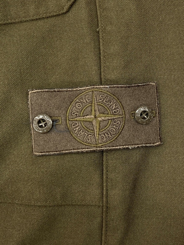 ストーンアイランド STONE ISLAND 21AW Cuff Pants カフ パンツ カーゴ イージー TC Ghost Piece ゴーストピース 緑 ロゴ 7515311F3 ボトムスその他 カーキ 30 104MB-100