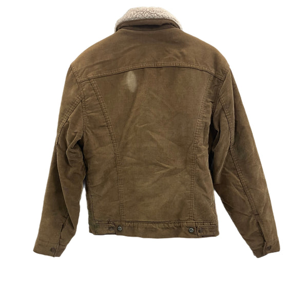 リーバイス Levi's 80’s 80年代 白タブ コーデュロイ コーズ ボア トラッカージャケット スナップボタン VINTAGE ヴィンテージ MADE IN USA アメリカ製 704121-1529 38 ジャケット ブラウン 101MT-4764