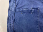 ヴィンテージ vintage 60s~ 60年代 ユーロワーク フレンチ カバーオール ワークジャケット コットンツイル フェード 青 ジャケット 無地 ブルー 104MT-1329
