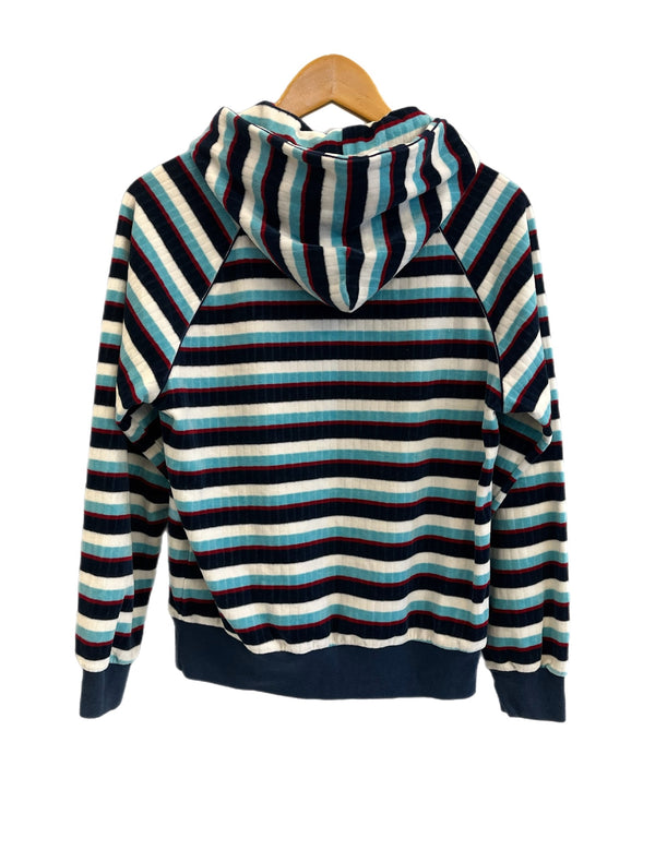 ヒステリックグラマー HYSTERIC GLAMOUR ボーダー パーカー 2CF-4130 パーカ ブルー フリーサイズ 101LT-252