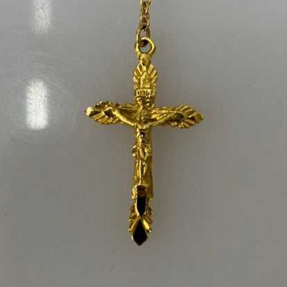【中古】ドルチェアンドガッバーナ DOLCE&GABBANA Rosary necklace with natural gemstones メンズジュエリー・アクセサリー ネックレス・ペンダント ゴールド フリーサイズ 201goods-563