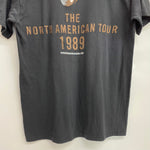 【曜日割引対象外】 ヴィンテージ vintage 80's The Rolling Stones THE NORTH AMERICAN TOUR 1989 USA製 BROCKUM Tシャツ ブラック Lサイズ 201MT-4180 VB