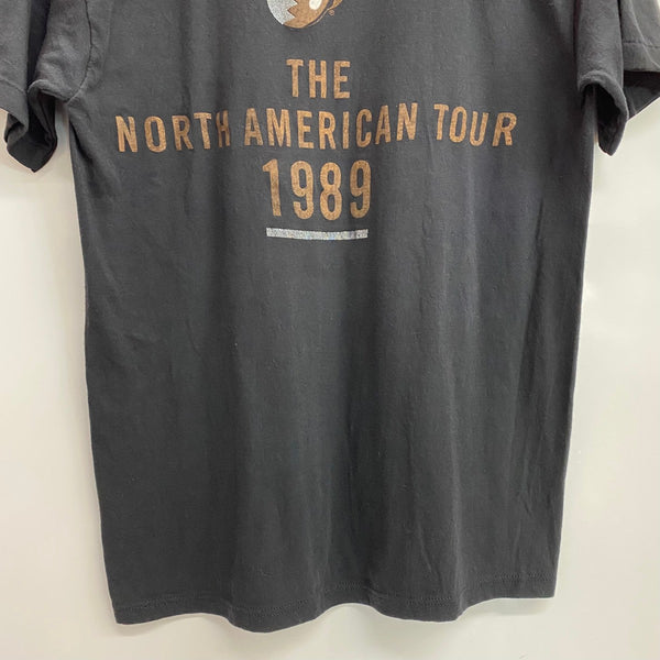 【曜日割引対象外】 ヴィンテージ vintage 80's The Rolling Stones THE NORTH AMERICAN TOUR 1989 USA製 BROCKUM Tシャツ ブラック Lサイズ 201MT-4180 VB