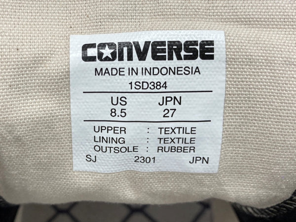 コンバース CONVERSE 23年製 × WHIZ LIMITED × mita sneakers ALL STAR US HI WLMS オール スター ハイ シューズ 黒 1SD384 メンズ靴 スニーカー ブラック 27cm 104S-835