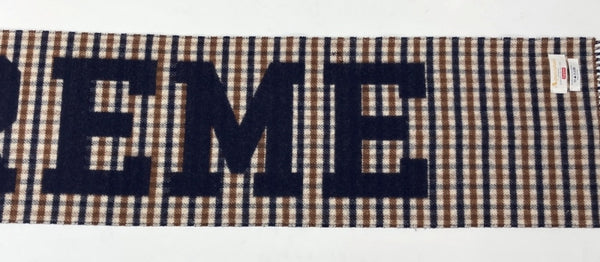 シュプリーム SUPREME × Aquascutum アクアスキュータム 16AW Club Check Scarf チェック スカーフ マフラー マフラー・ストール チェック マルチカラー 104Z-4