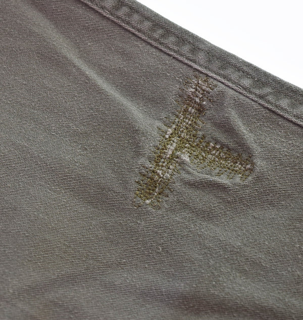 ミリタリー military US ARMY 米軍 アメリカ軍 Good Luck QUALITY FATIGUE 13スターボタン SERVAL ジッパーフライ ベイカーパンツ  ボトムスその他 カーキ 103MB-685