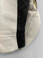 クシタニ KUSHITANI レザージャケット バイカースタイル バイカージャケット レーシングジャケット 白 ジャケット ホワイト 101MT-5226