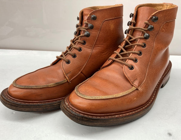 トリッカーズ Trickers TANKER BOOTS タンカー ブーツ Uチップ レースアップ 革靴 シューズ 茶 5192 メンズ靴 ブーツ カントリー ブラウン サイズ 7 1/2 104S-753