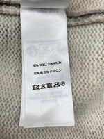 シュプリーム SUPREME 23AW Blurred Logo Sweater ブラード ロゴ ウール セーター ニット 黒 セーター ロゴ ブラック Mサイズ 104MT-2132