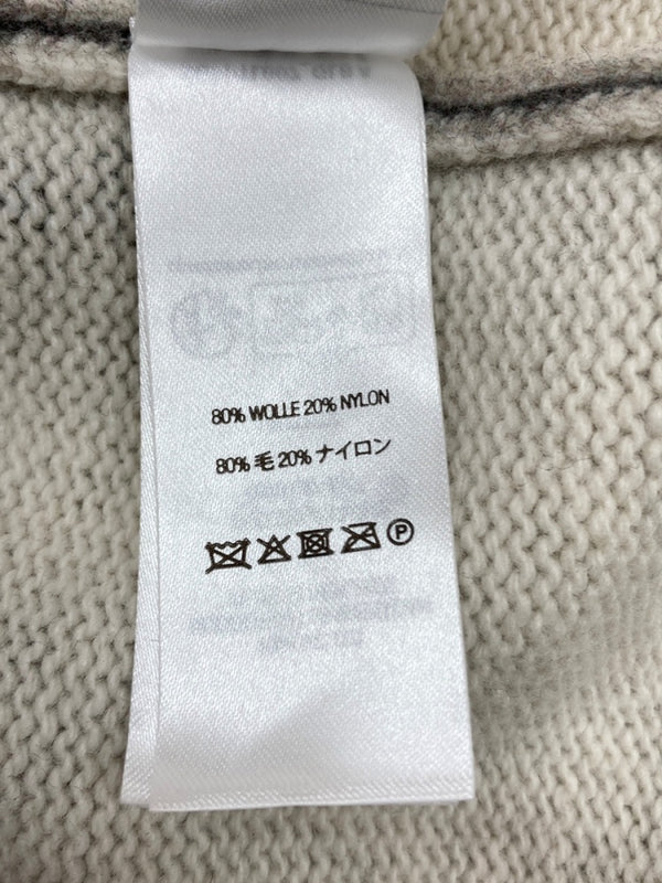 シュプリーム SUPREME 23AW Blurred Logo Sweater ブラード ロゴ ウール セーター ニット 黒 セーター ロゴ ブラック Mサイズ 104MT-2132