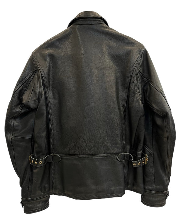 アビレックス AVIREX アヴィレックス レザージャケット J-4LIGHT ゴートレザー 2191002 ジャケット ブラック Mサイズ 101MT-4485