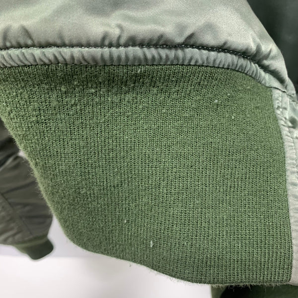 アルファインダストリーズ ALPHA INDUSTRIES 90s 90年代 MA-1 20004-221 ジャケット グリーン Sサイズ 201LT-427
