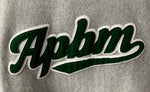 アップルバム APPLEBUM “APBM” SWEAT PARKA パーカ ロゴ グレー Lサイズ 201MT-2542