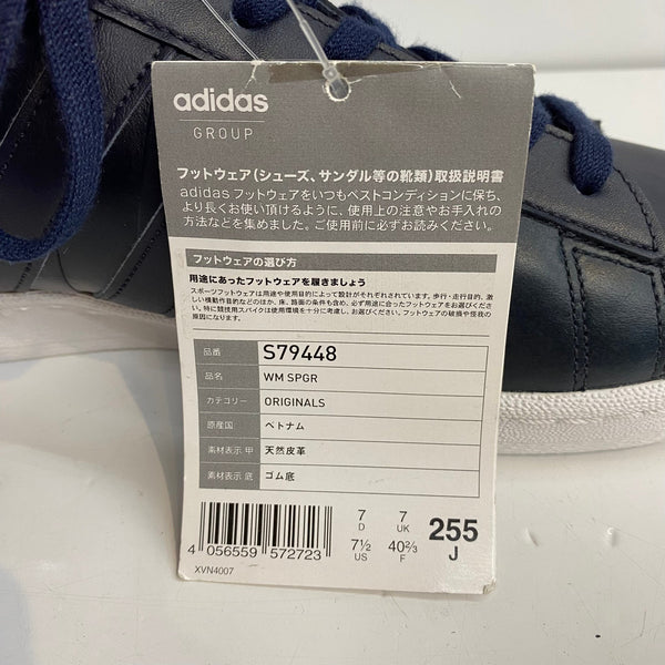 アディダス adidas ホワイトマウンテニアリング White Mountaineering コラボ S79448 メンズ靴 スニーカー ネイビー 25.5cmサイズ 201-shoes1434