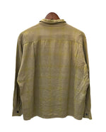 【曜日割引対象外】 ヴィンテージ vintage 60's キャンパス CAMPUS オンブレ 長袖シャツ グリーン 201MT-3161 VB