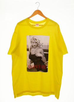 シュプリーム SUPREME 21ss Anna Nicole Smith Tee S/S Tシャツ プリント イエロー Lサイズ 103MT-546