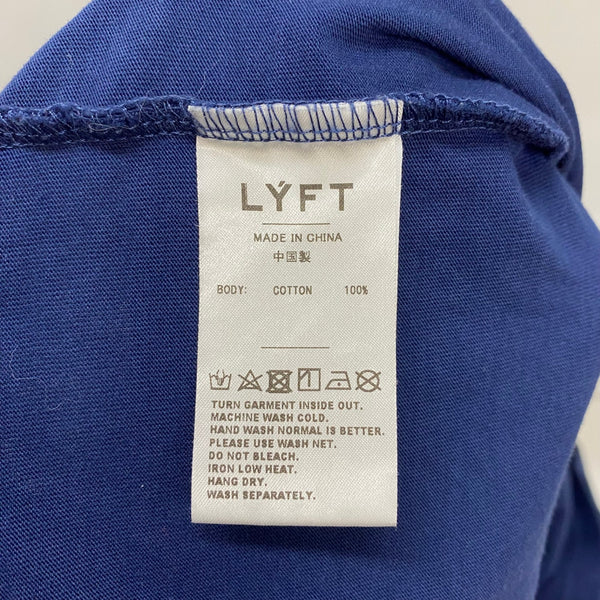 リフト LYFT WIND AND SEA コラボ Tシャツ ネイビー XLサイズ 201MT-4060