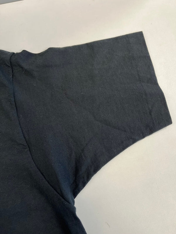 US US古着 90s 90's USA製 ©1992 MALCOLM X MOVIE Tシャツ マルコム X プリントT フルーツボディー シングルステッチ ヴィンテージ 黒 Tシャツ ブラック Lサイズ 101MT-5321