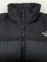 ザノースフェイス THE NORTH FACE 90s NUPUTSE DOWN JACKET ヌプシ ダウン ジャケット ジップアップ アウトドア アウター 黒 NF003AS ジャケット ロゴ ブラック 104MT-2192