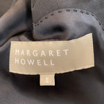 マーガレットハウエル MARGARETHOWELL テーラードジャケット 578-120105 ジャケット 無地 ブラック 2サイズ 201LT-293