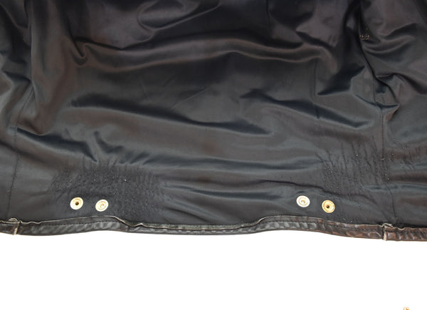 ヴィンテージ Vintage 70s ダブルライダースジャケット 70's TALONジップ ジャケット ブラック 103MT-2511