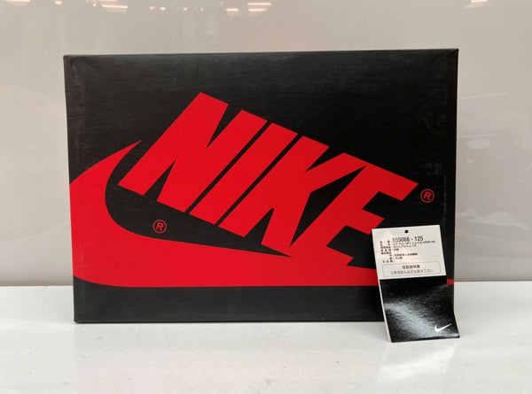 ナイキ NIKE 16年製 AIR JORDAN 1 RETRO HIGH OG BLACK TOE エア ジョーダン レトロ ハイ ブラック トゥ AJ1 つま黒 白 赤 黒 555088-125 メンズ靴 スニーカー ホワイト 27cm 104S-714