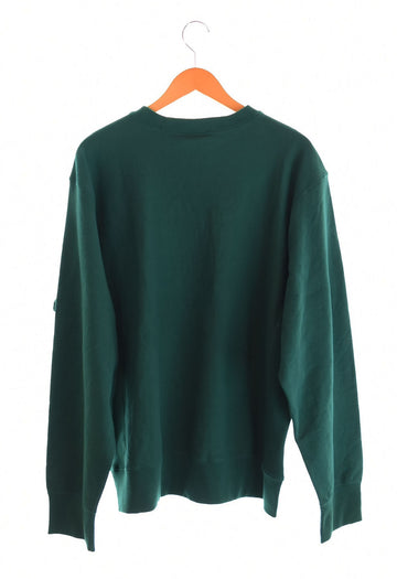 シュプリーム SUPREME 18AW Box Logo Crewneck ボックスロゴクルーネックスウェット トレーナー ダークグリーン スウェット グリーン Lサイズ 103MT-2138