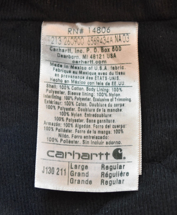 カーハート Carhartt 00s アクティブジャケット Made in MEXICO 00's メキシコ製 J130-211 ジャケット ベージュ Lサイズ 103MT-3477