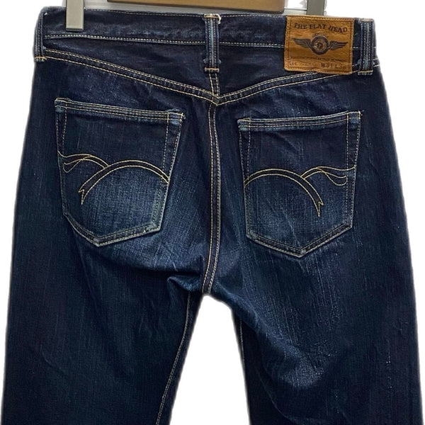 【曜日割引対象外】 フラッドヘッド THE FLAT HEAD 12周年記念モデル 赤耳  Z3005 デニム ブルー W31サイズ 201MB-815 VB