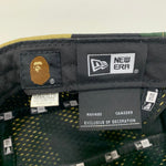 【中古】アベイシングエイプ A BATHING APE ニューエラ NEW ERA コラボ 001CPH301015X 帽子 メンズ帽子 キャップ マルチカラー フリーサイズ 201goods-660