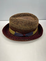 カシラ CA4LA ニットハット 毛糸 JUN01121 帽子 レディース帽子 ハット マルチカラー ワインレッド 101hat-187