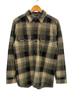 ラルフローレン RalphLauren purple label パープルレーベル 50th anniversary collection チェックシャツ シャツジャケット 緑 長袖シャツ グリーン Sサイズ 101MT-4809