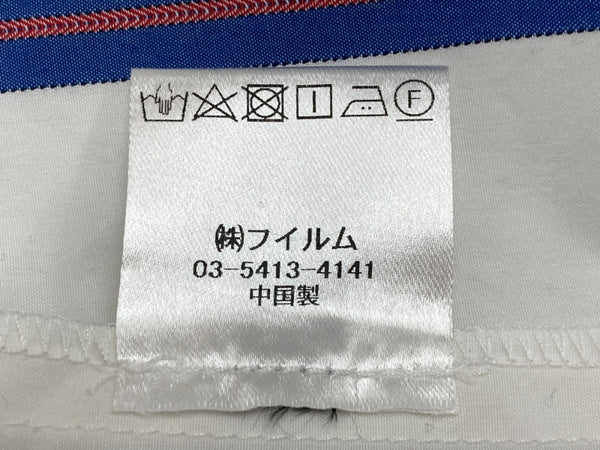 ソブ Sov.(DOUBLE STANDARD CLOTHING) ダブルスタンダードクロージング シャツワンピース マキシ丈 ボーダー バントカラー ギャザー タグ付き WHITE 白 ワンピース ストライプ ホワイト SIZE36 104LT-201