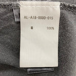 アルケミスト ALCHEMIST ダメージ加工 AL-A18-0000-015 ロンT グレー Mサイズ 201MT-4112