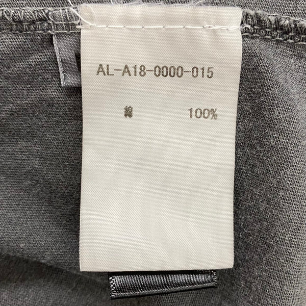 アルケミスト ALCHEMIST ダメージ加工 AL-A18-0000-015 ロンT グレー Mサイズ 201MT-4112